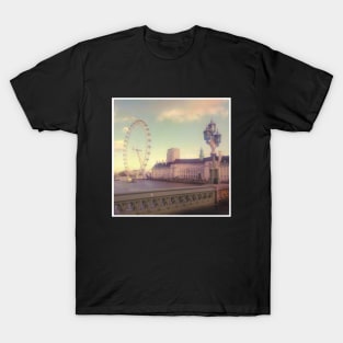 London Eye photography London Skyline London Tourism London Landmark T-Shirt